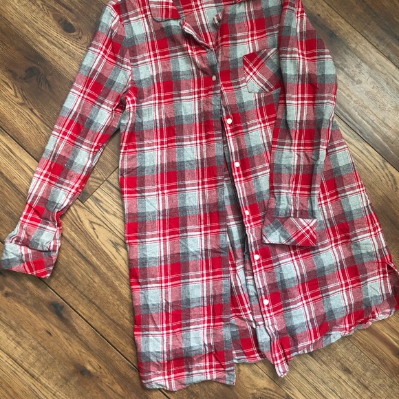 Multi color plaid long sleeve - Picture 2 of 2